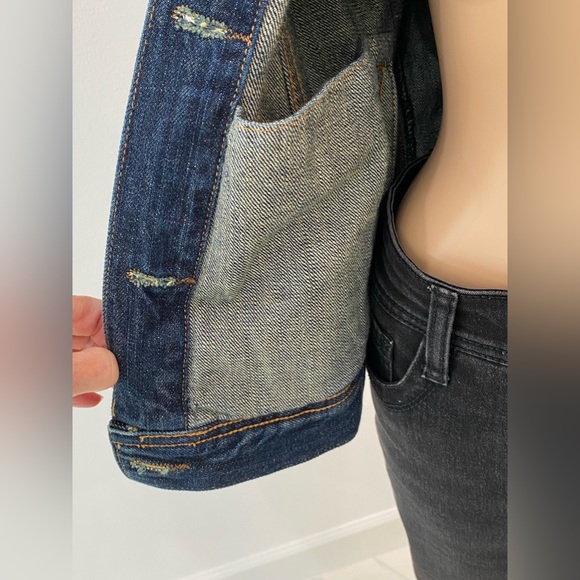 NWOT Ralph Lauren Denim Jeans Jacket with Detachable Faux Fur - Picture 10 of 14